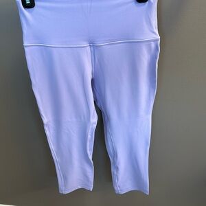 Lululemon Align Crop Lilac Smoke - Sz 8 23”
